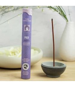 Peace - natural Ayurvedic Incense, 16 short sticks